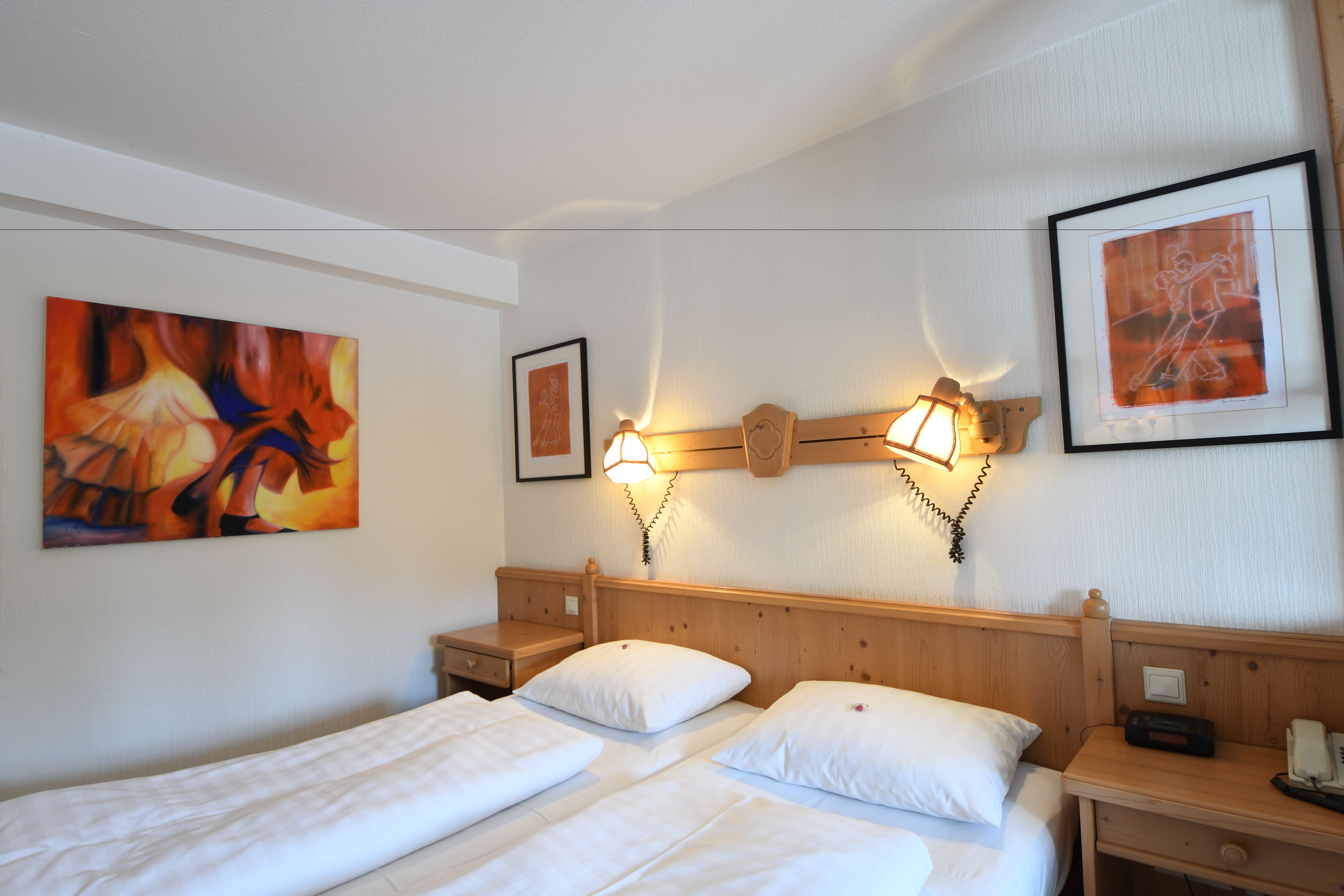 double room | individually decorated, desk, free cots/infant beds, rollaway beds