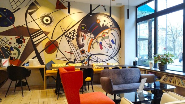 Lobby sitting area