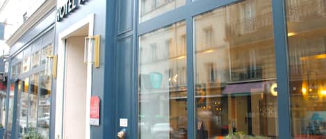 Façade de l’hébergement