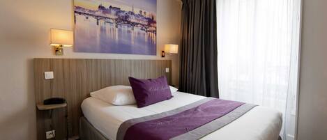 In-room safe, desk, blackout curtains, soundproofing