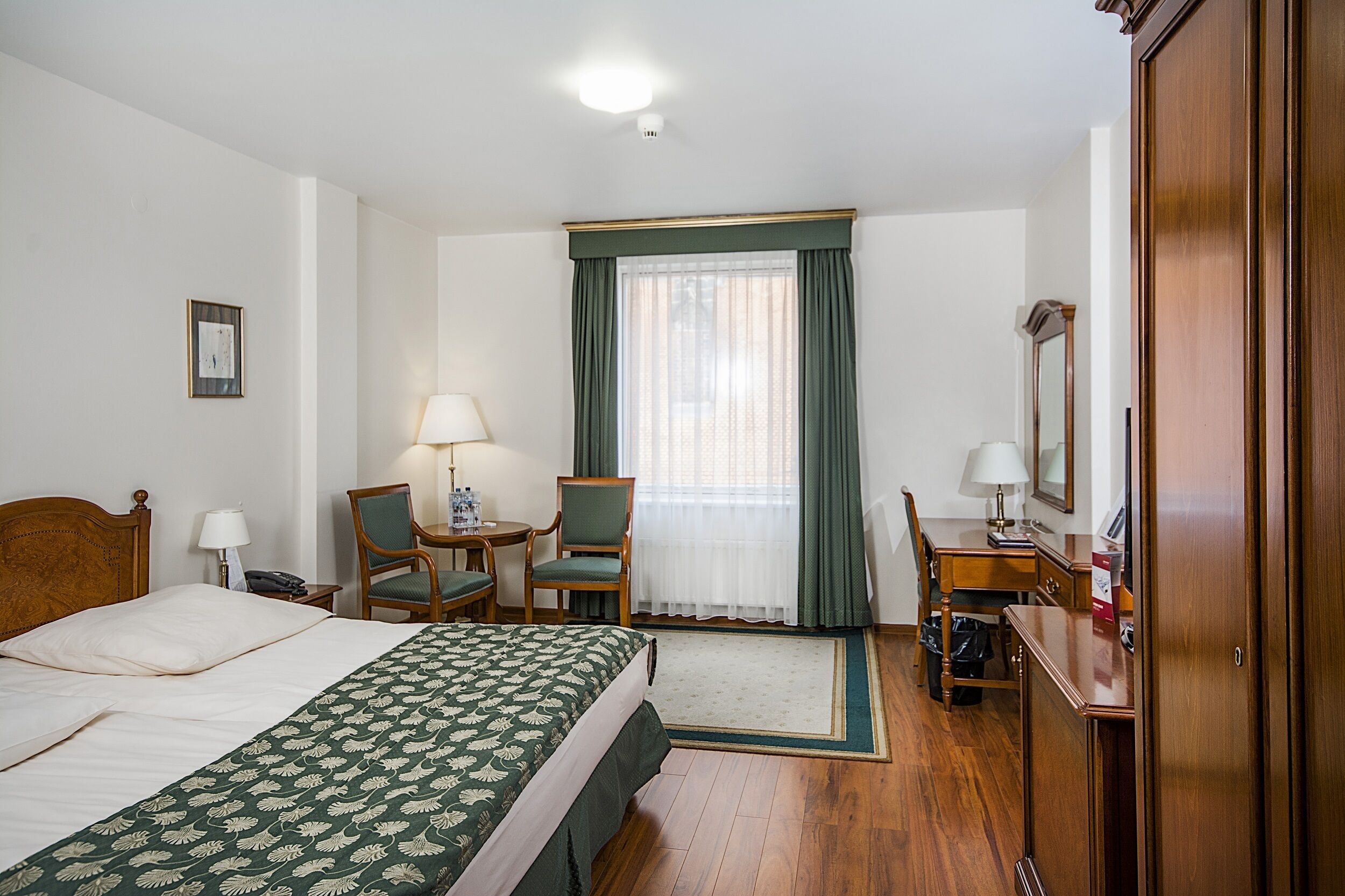 In-room safe, desk, laptop workspace, blackout drapes