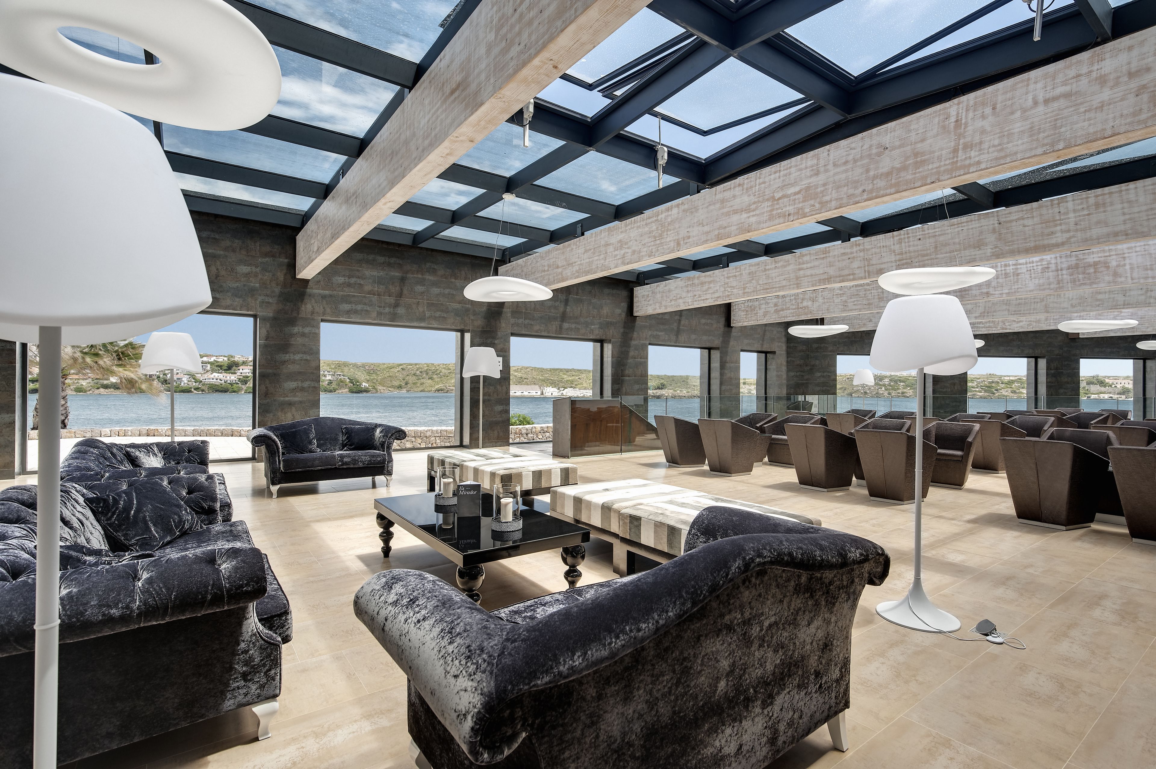 Zona de estar del vestíbulo