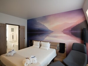 Executive-Zimmer, 1 King-Bett | Hochwertige Bettwaren, Minibar, Zimmersafe, Schreibtisch