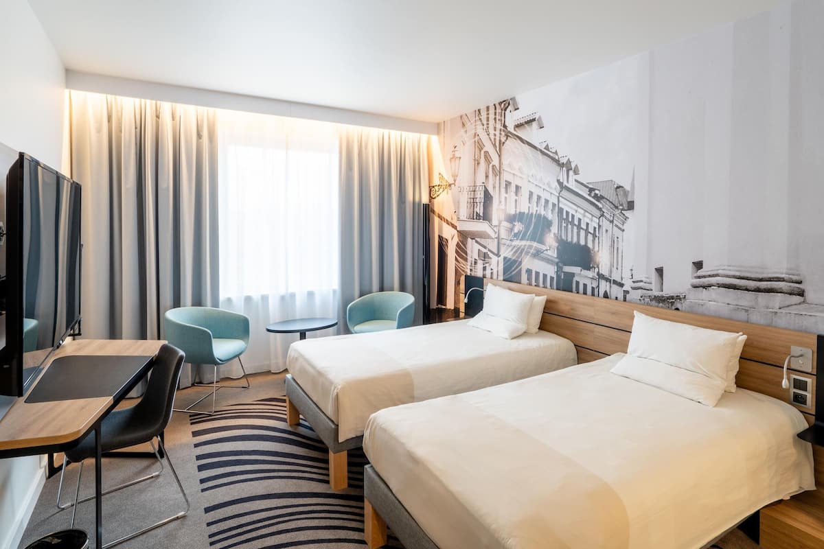 Chambre Supérieure, 2 lits une place | Literie de qualité supérieure, minibar, coffres-forts dans les chambres