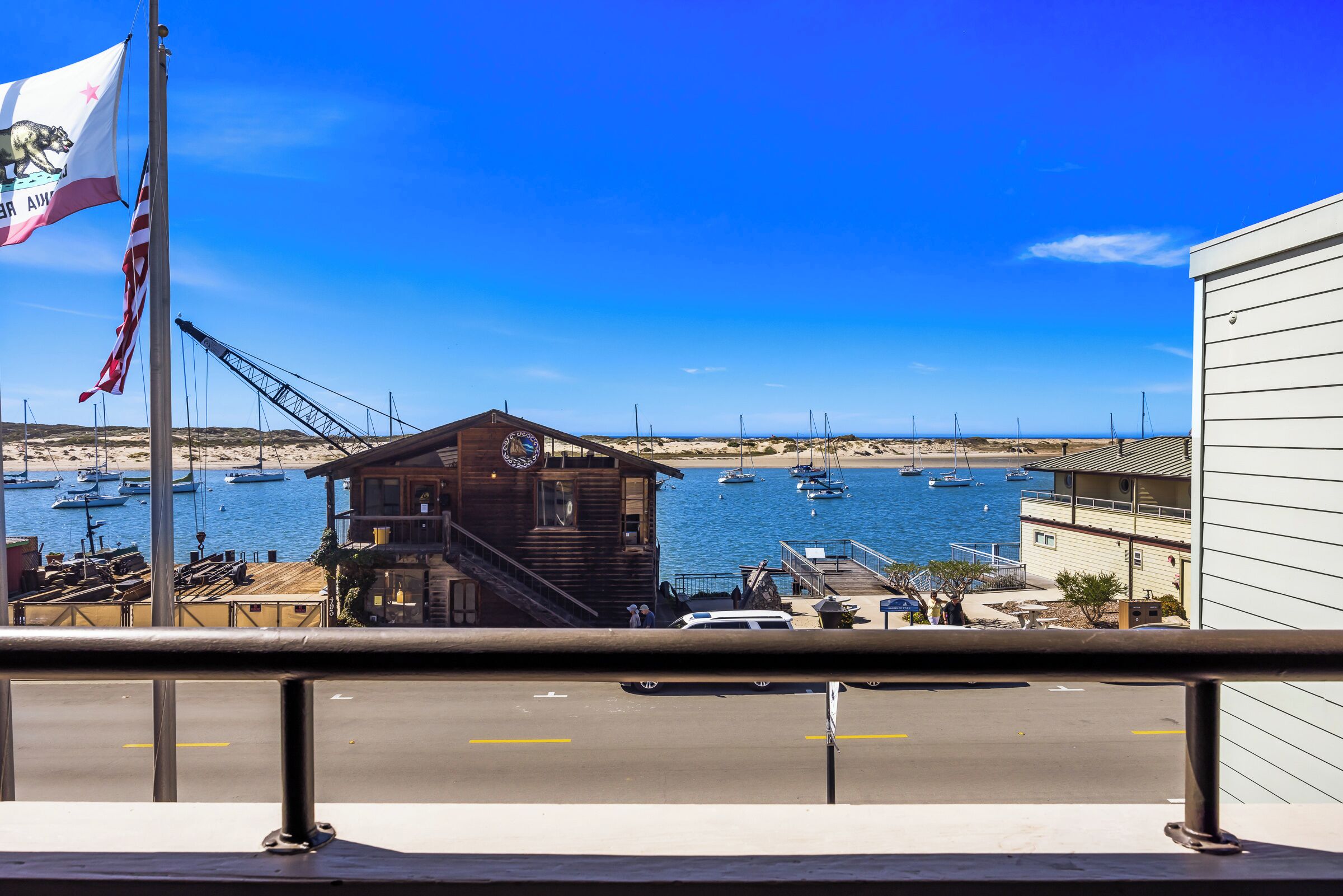 Luxury King (Mini Suite) Full Harbor View – Non Pet Friendly  | Balcony view
