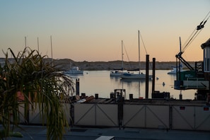 Luxury King-Queen-Sofa (Family Suite) Full Harbor View – Non Pet Friendly | Terrace/patio