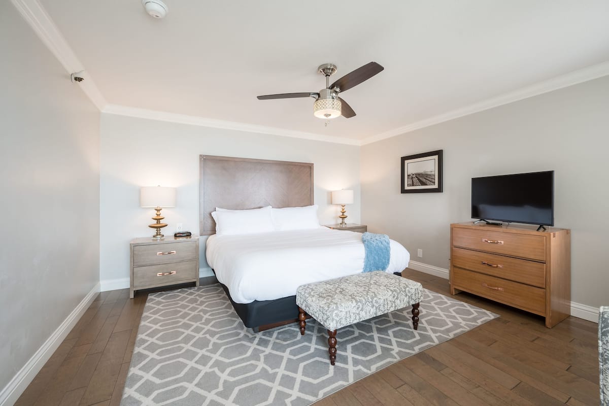 Premium bedding, memory foam beds, individually furnished