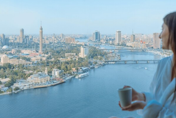 View from room - Hilton Cairo Grand Nile (Cairo)