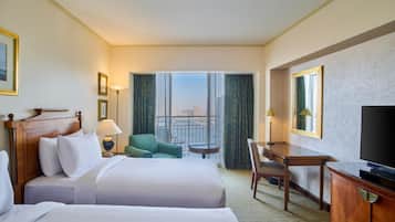 Rom – executive, 2 enkeltsenger (Nile View) | 1 soverom, minibar, safe på rommet og individuelt dekorert