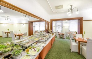 Petit déjeuner buffet (55 PLN par personne)