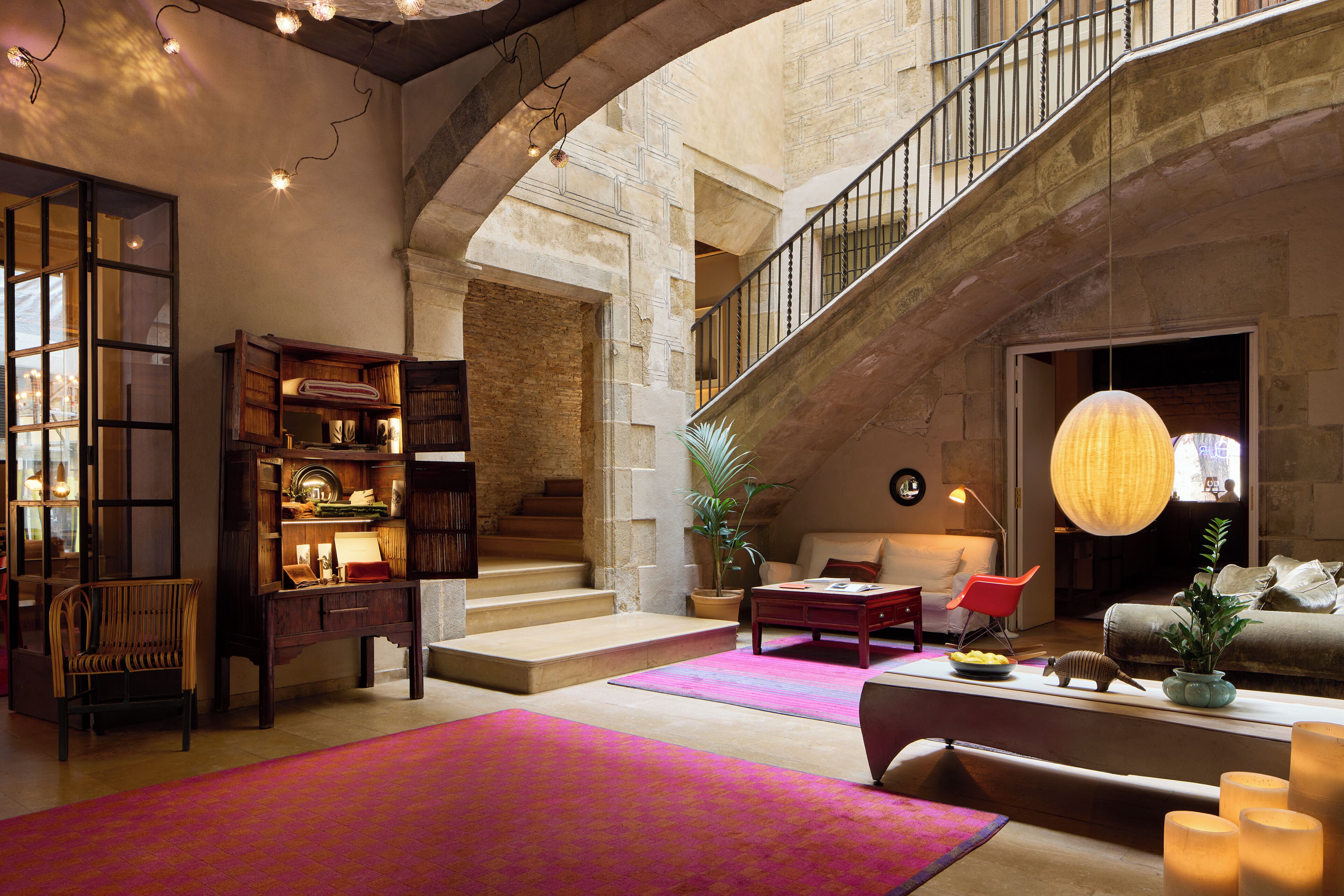 Zona de estar del vestíbulo