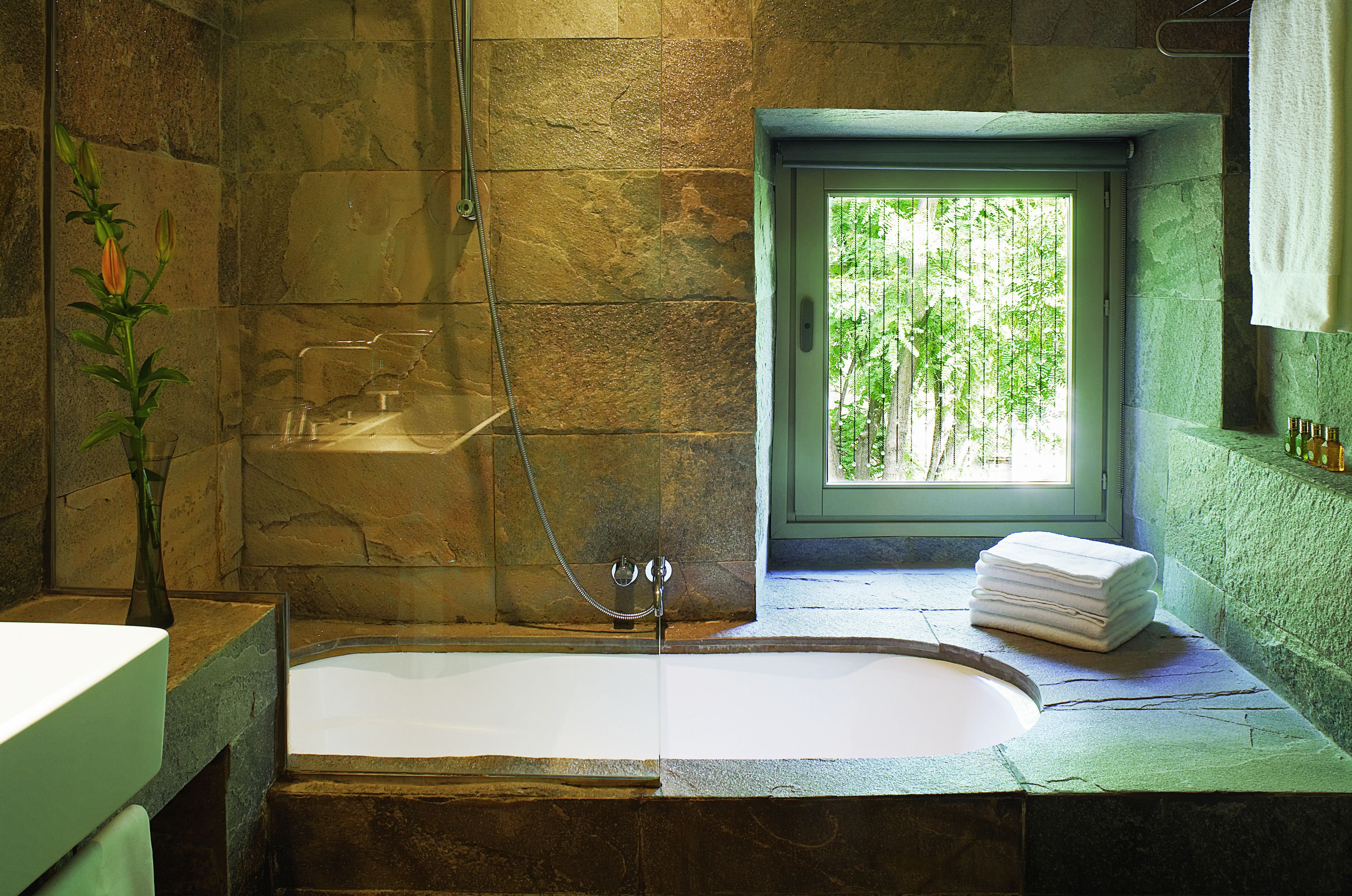 free toiletries, hair dryer, bathrobes, slippers