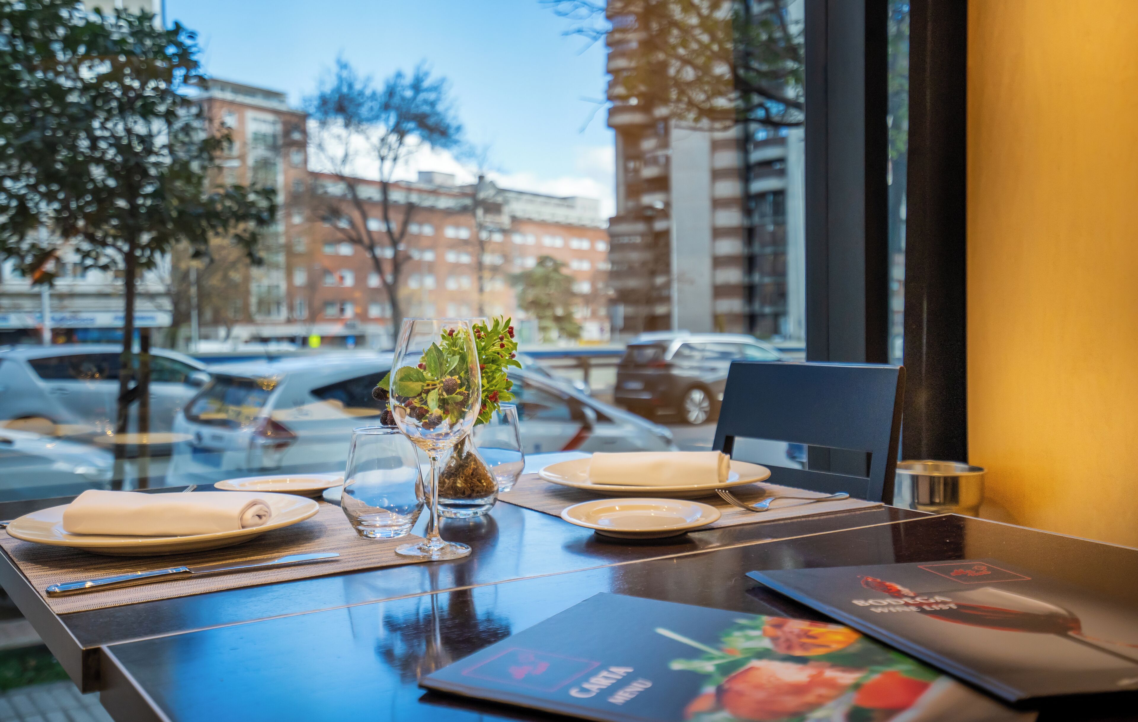 breakfast, lunch, dinner served; spanish cuisine