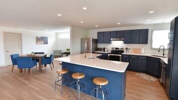 Suite, 3 Bedrooms, Pool View | In-room safe, desk, blackout drapes, iron/ironing board