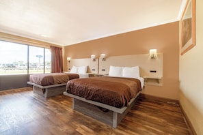 Standard Room, 2 Double Beds, Non Smoking | Desk, iron/ironing board, free WiFi, bed sheets - River Valley Motor Inn (La Grange)