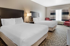 Standard Room, 2 Queen Beds, Non Smoking, Refrigerator & Microwave | Desk, blackout curtains, iron/ironing board, free cots/infant beds