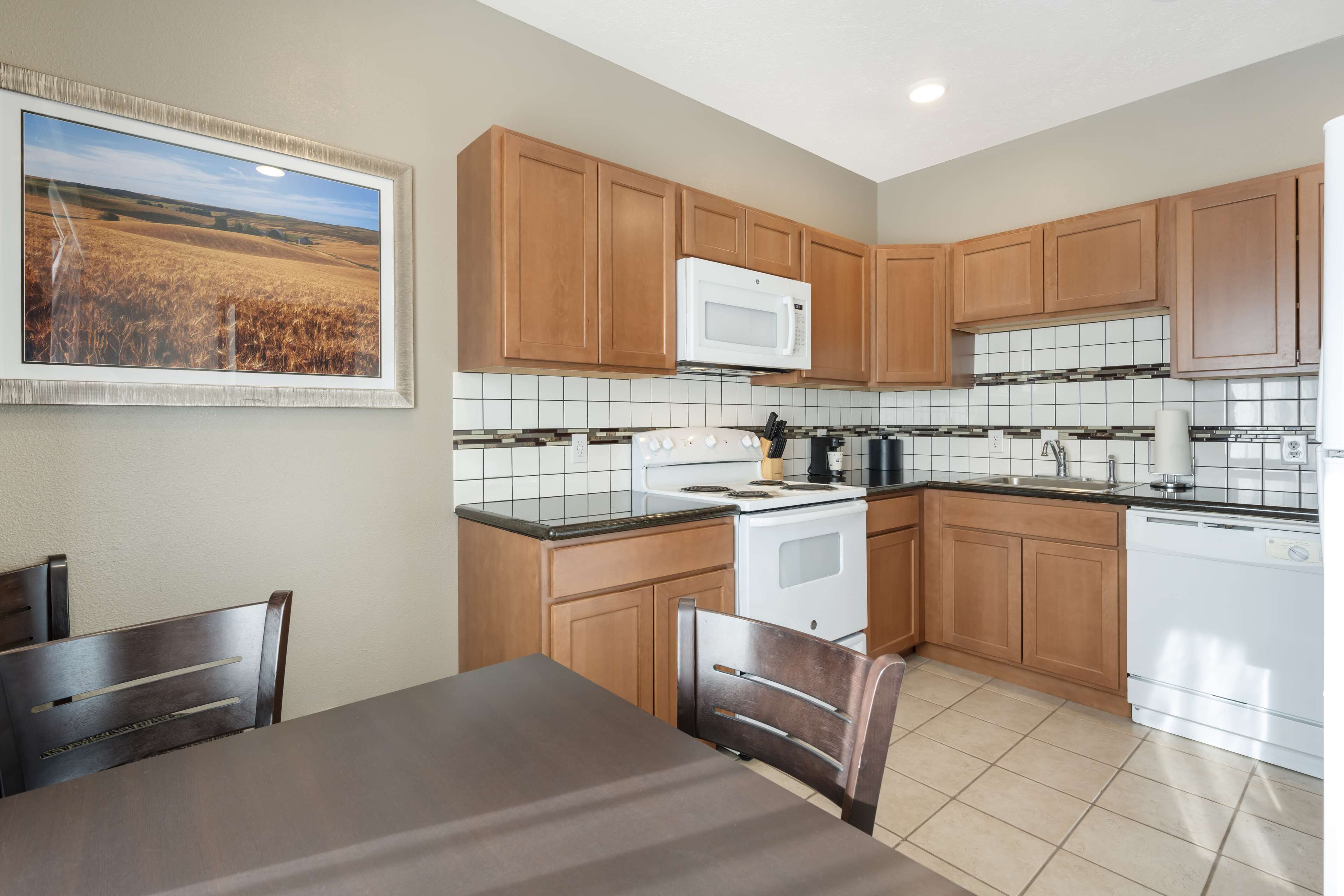 desk, blackout curtains, iron/ironing board, free cots/infant beds