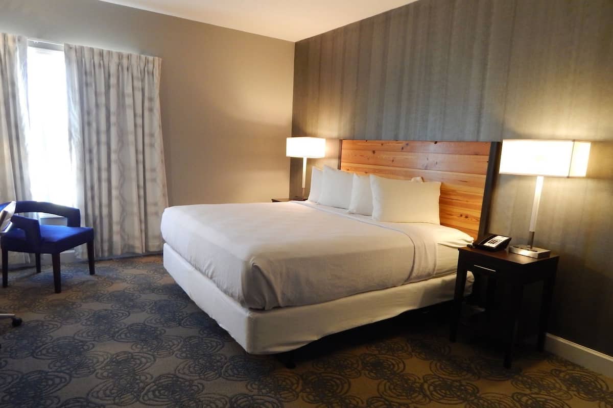 Premium bedding, pillow-top beds, desk, iron/ironing board