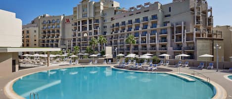 Blick von der Unterkunft