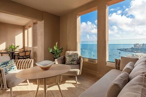 Presidential Suite, 1 King Bed | Premium bedding, minibar, in-room safe, desk - Malta Marriott Resort & Spa (St. Julian's)