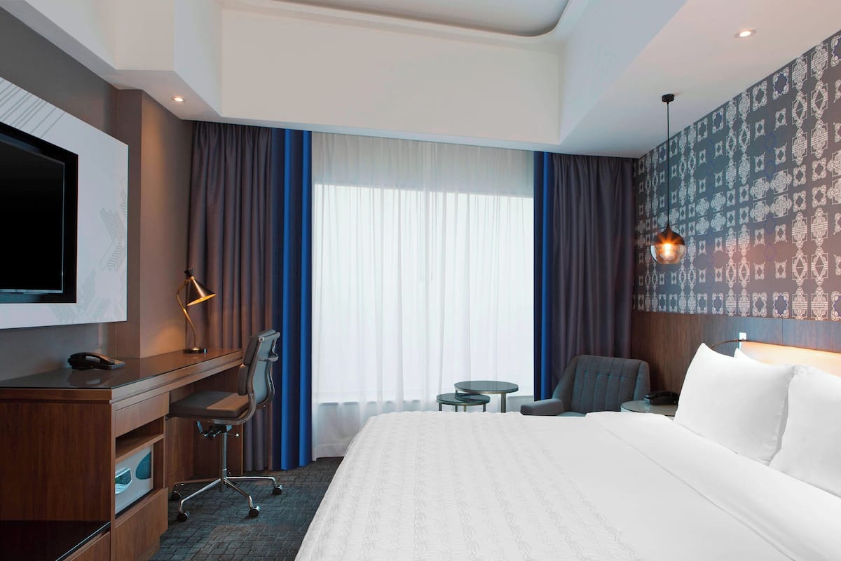 1 chambre, literie de qualité supérieure, surmatelas, minibar