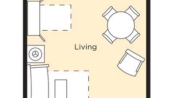 Standard Studio Suite | Floor plan