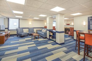Sala de estar en el lobby
