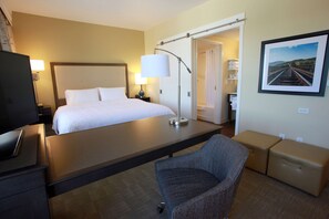 Suite, 1 King-Bett und Schlafsofa, Nichtraucher (1 Room) | 1 Schlafzimmer, Bügeleisen/Bügelbrett, kostenlose Babybetten