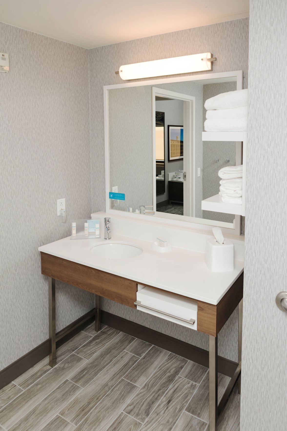 Bathroom | Shower, free toiletries, hair dryer, towels