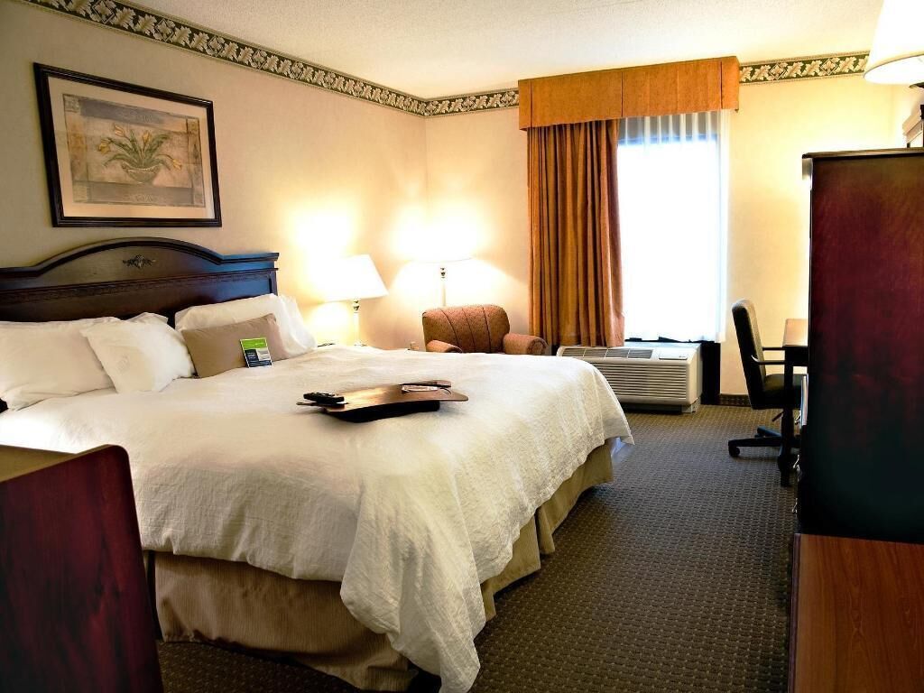 In-room safe, desk, iron/ironing board, free cribs/infant beds