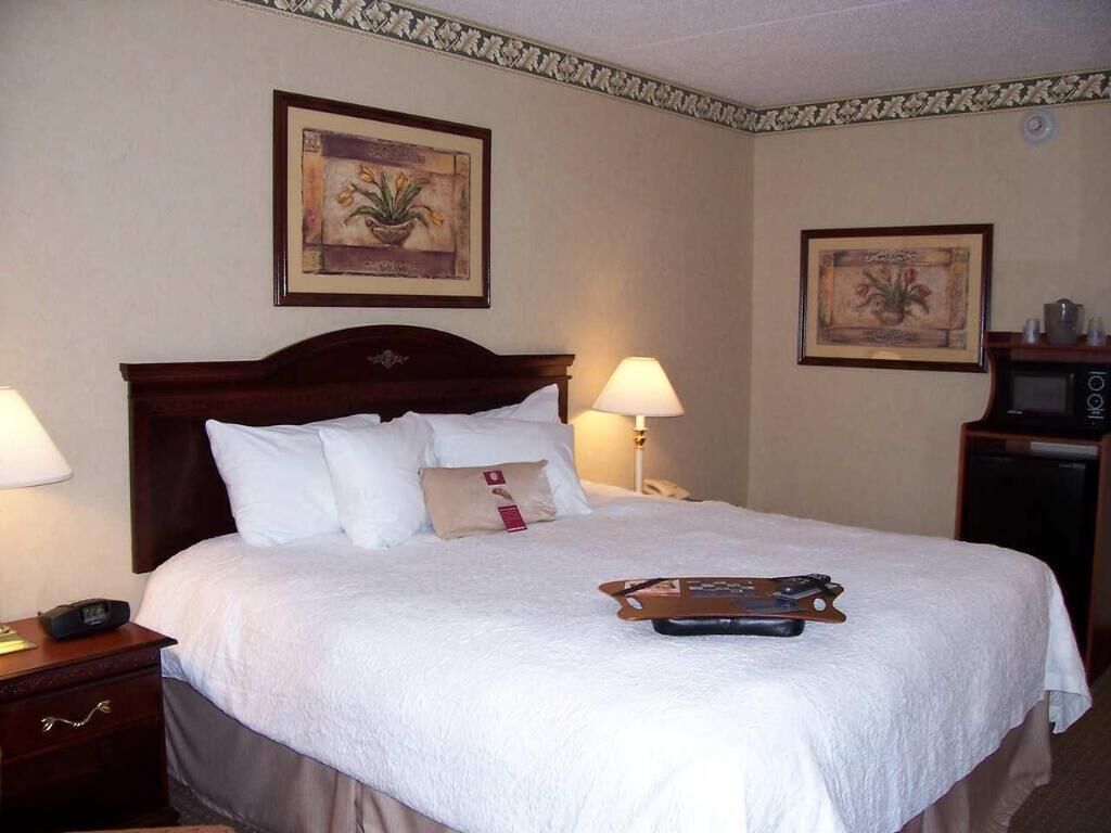 In-room safe, desk, iron/ironing board, free cribs/infant beds