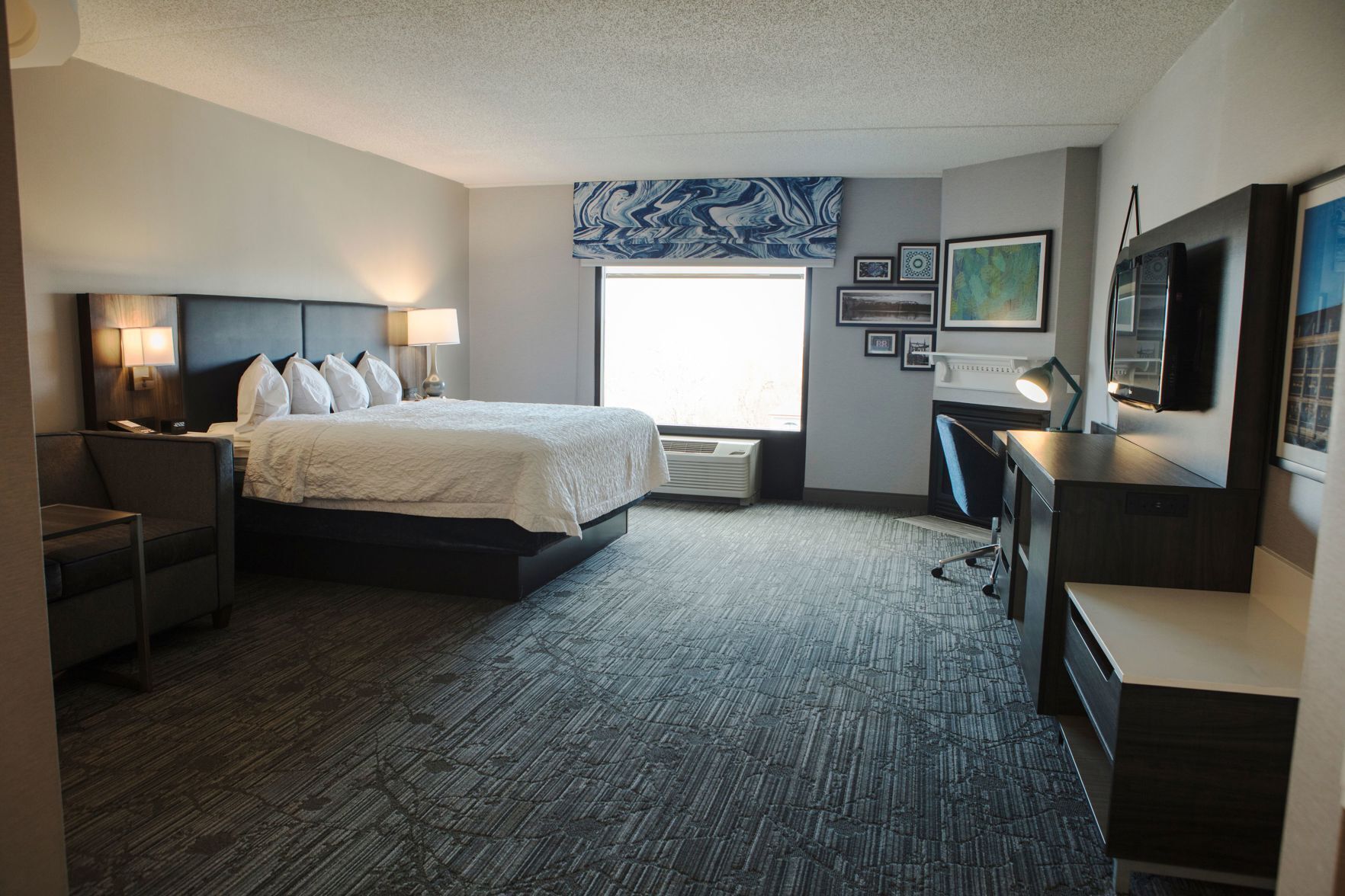 In-room safe, desk, iron/ironing board, free cribs/infant beds