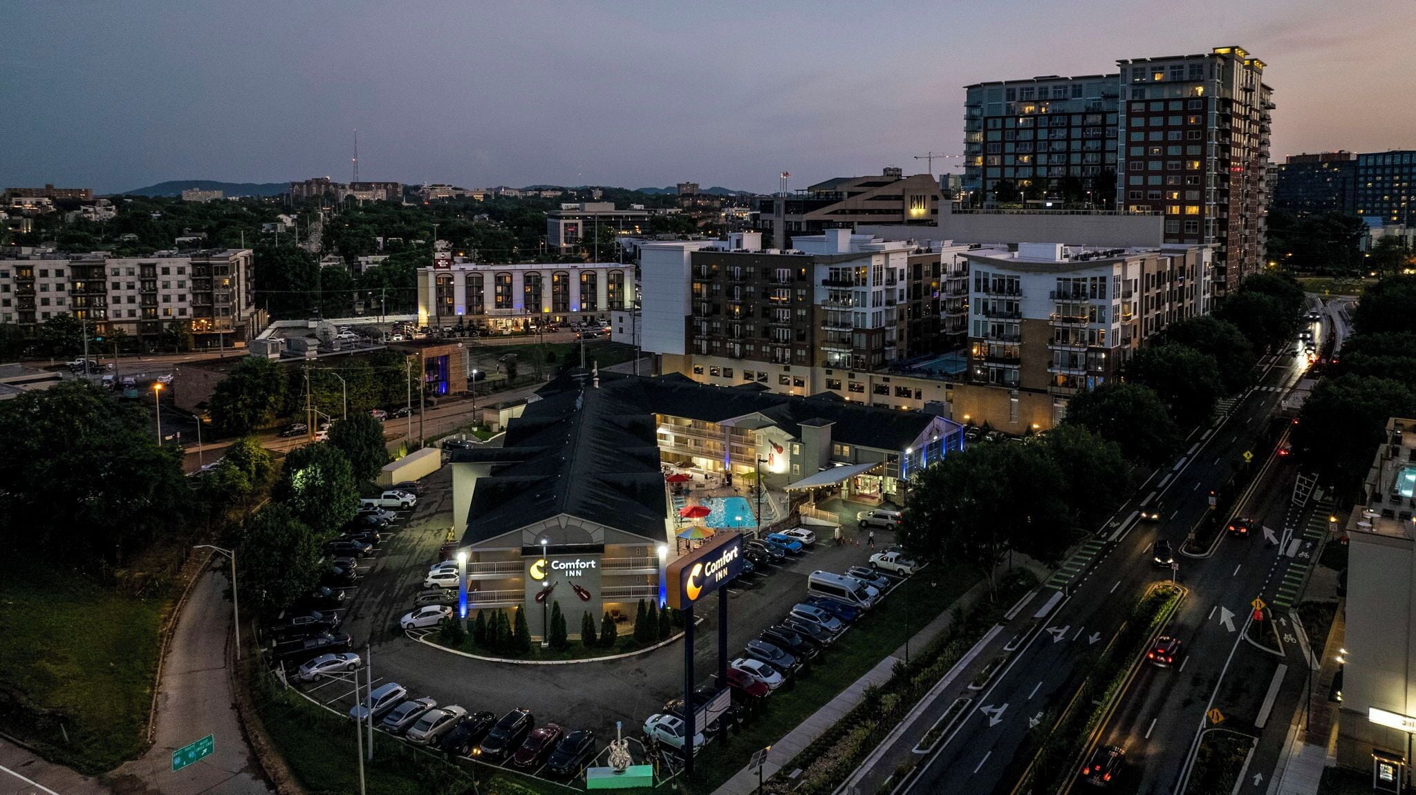 宿泊施設の地図