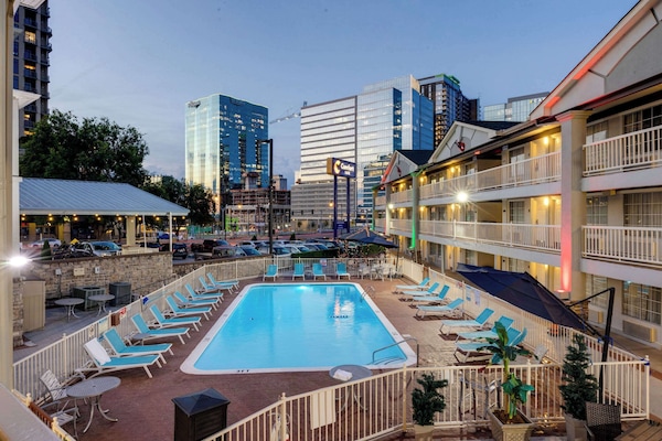 Seasonal outdoor pool