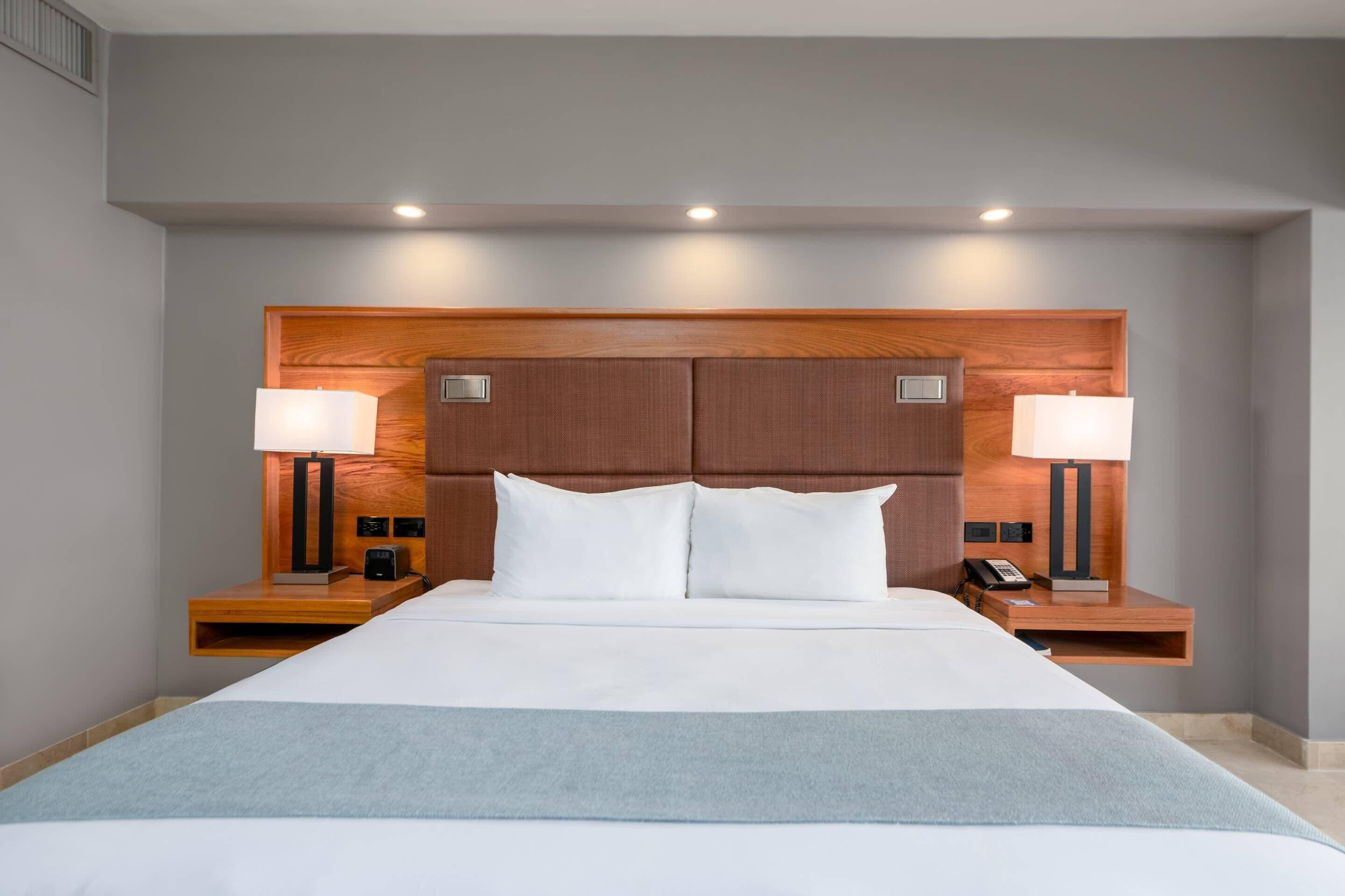 Room, 1 King Bed, Non Smoking | Hypo-allergenic bedding, down comforters, pillowtop beds, in-room safe