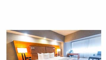 Suite Premium, 1 habitación, para no fumadores | 1 habitación, ropa de cama hipoalergénica y edredón