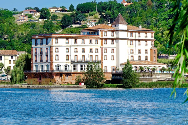 Overnatningsstedets facade