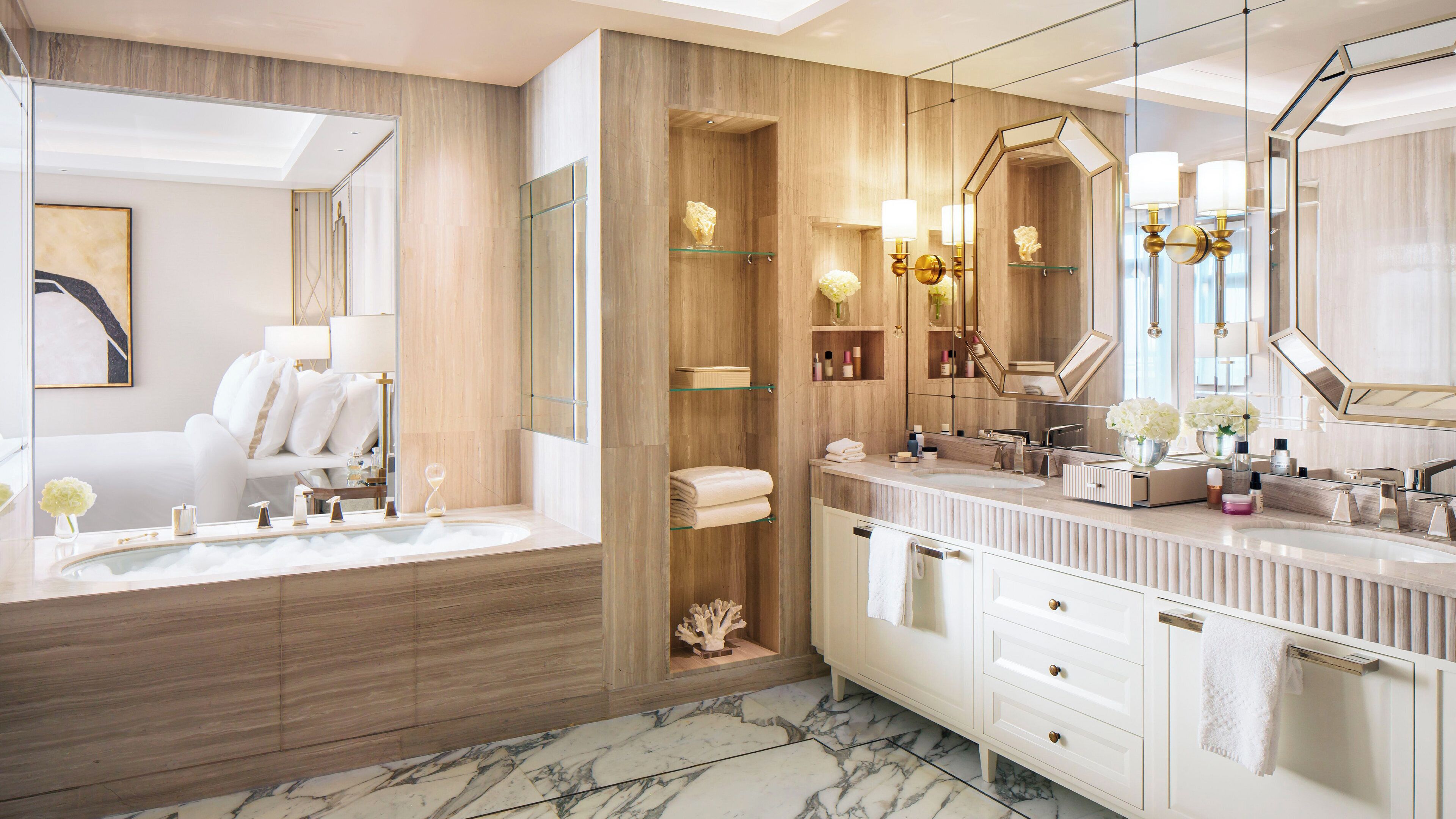 suite, 1 bedroom, terrace (ocean) | bathroom | separate bathtub and shower, rainfall showerhead, designer toiletries