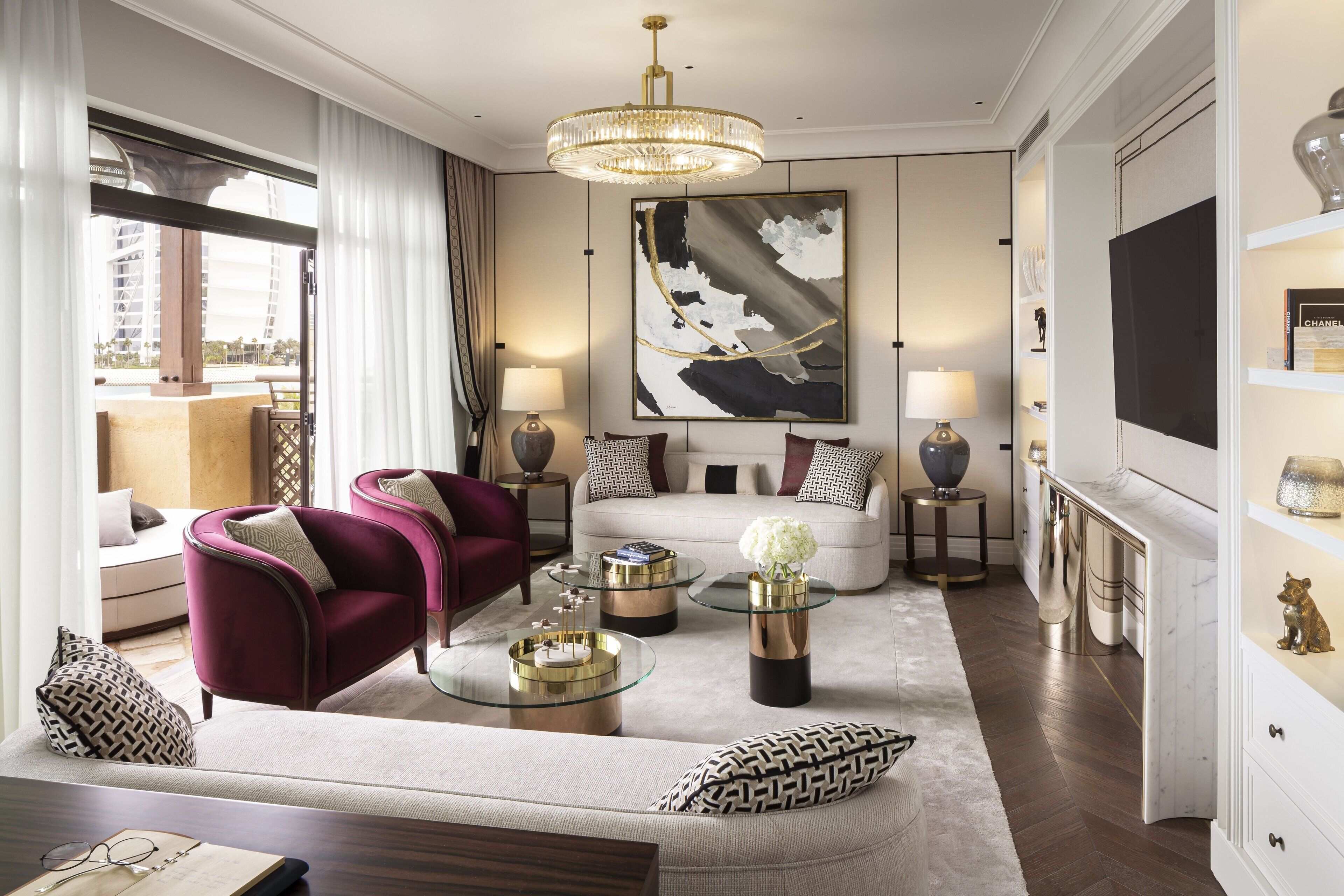 Suite, 1 slaapkamer, terras (Ocean) | Hypoallergeen beddengoed, een minibar, een kluis op de kamer, een bureau