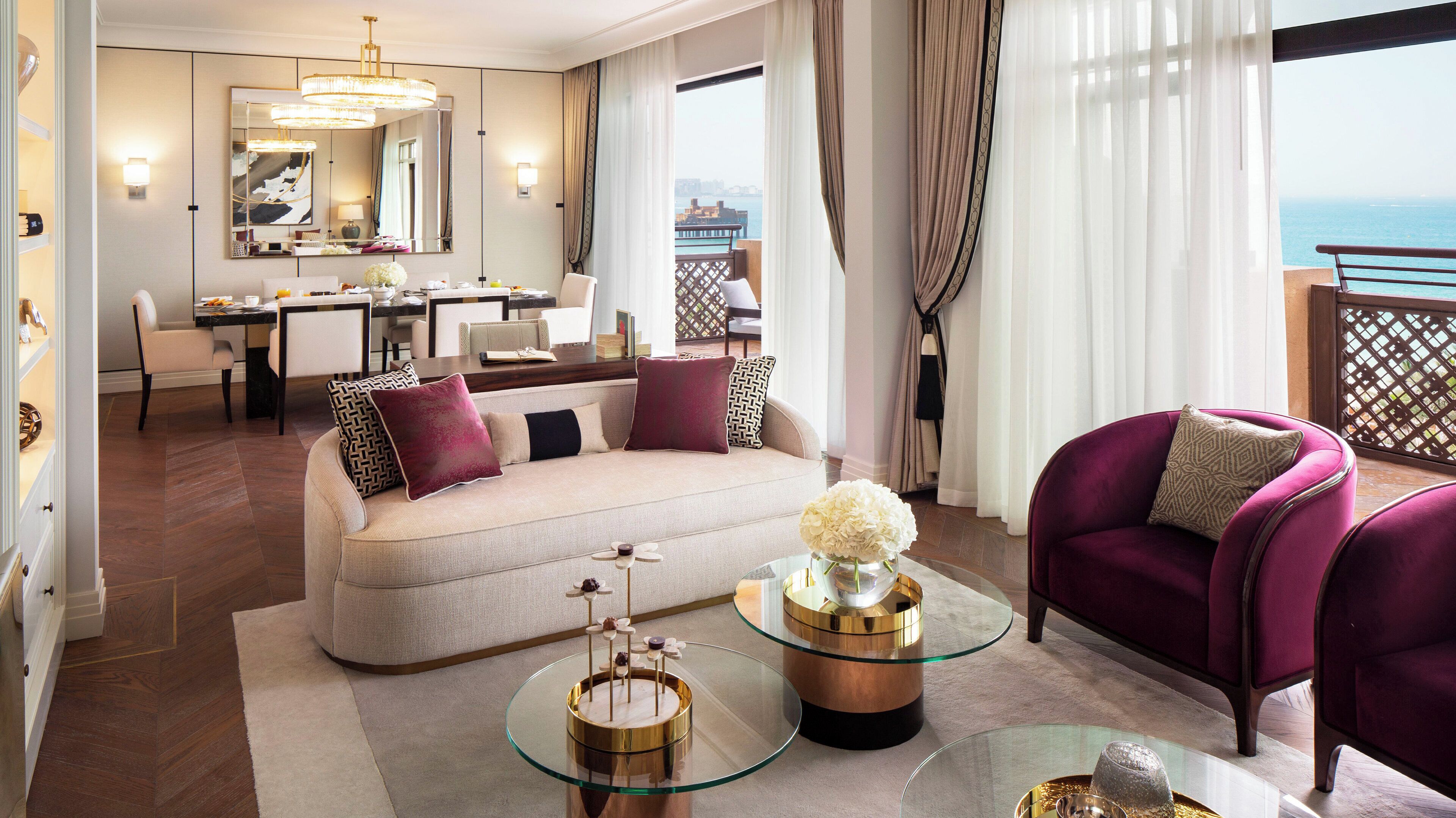 Suite, 1 Schlafzimmer, Terrasse (Ocean) | Wohnbereich