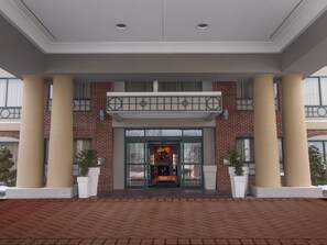 Entrée de l’hébergement 