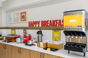 Gratis frukostbuffé varje dag 