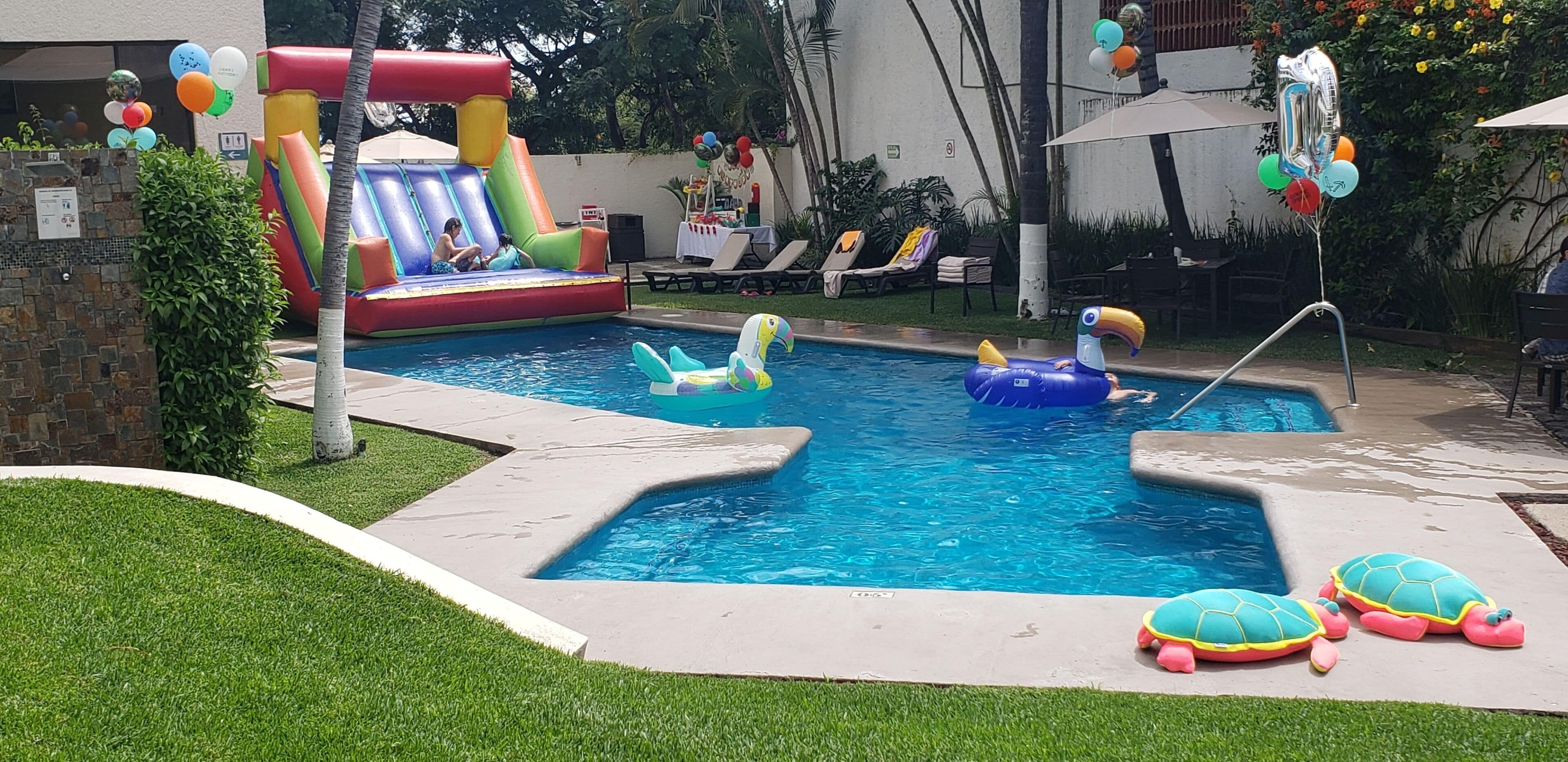 Área para fiestas de cumpleaños