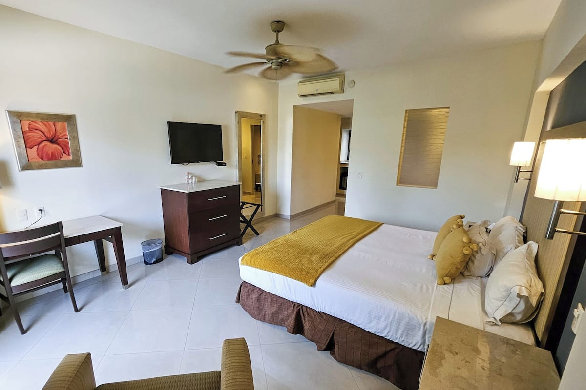 Ejecutiva Junior Suite con cama King | 1 habitación, ropa de cama de alta calidad y edredón
