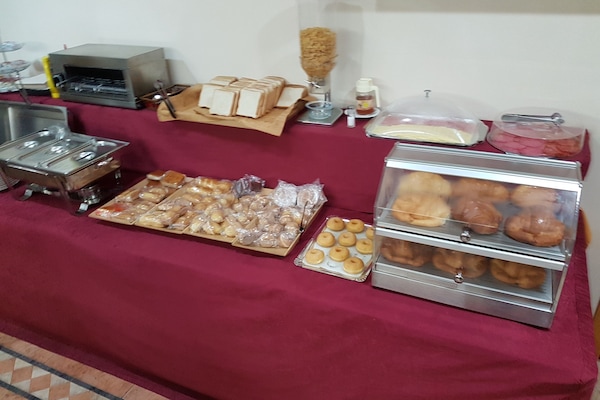 Daily continental breakfast for a fee
