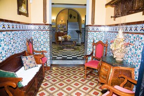 Entrada de la propiedad