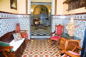 Entrée de l’hébergement