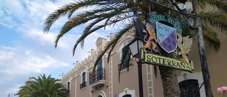 Fassade der Unterkunft