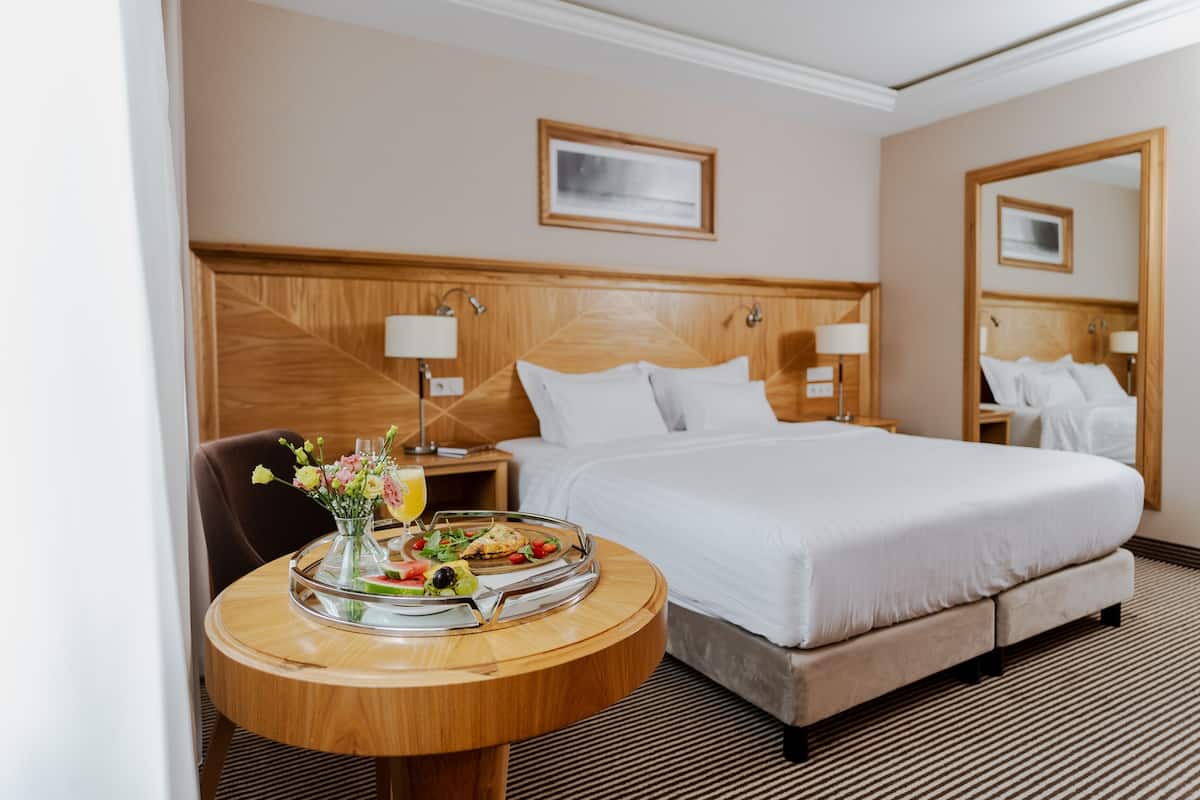 Superior Double Room | Premium bedding, minibar, in-room safe, desk