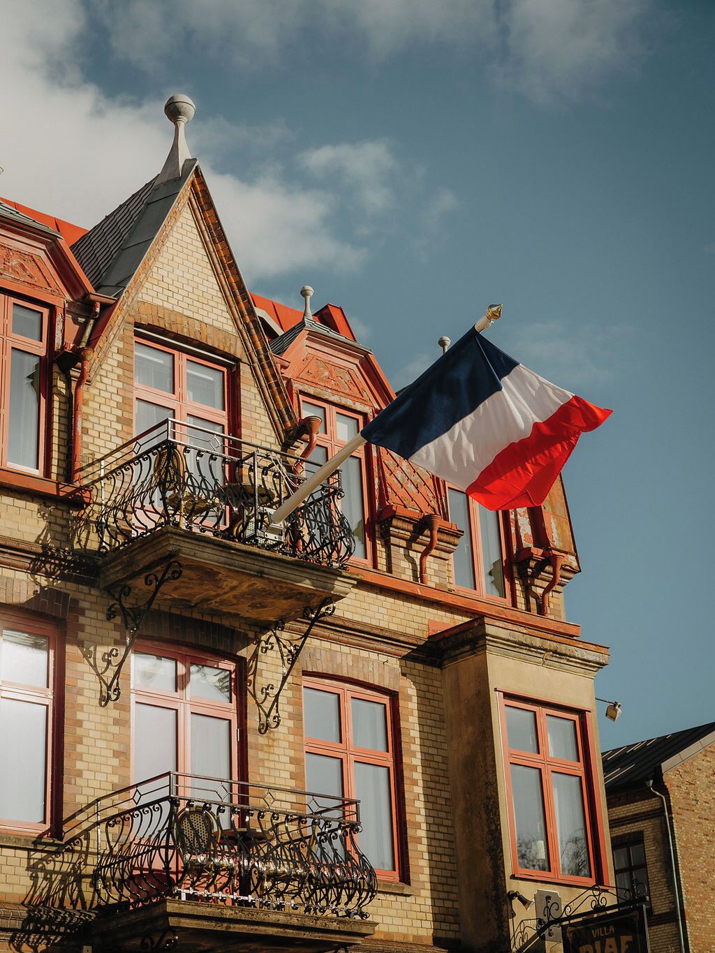 Fachada da propriedade